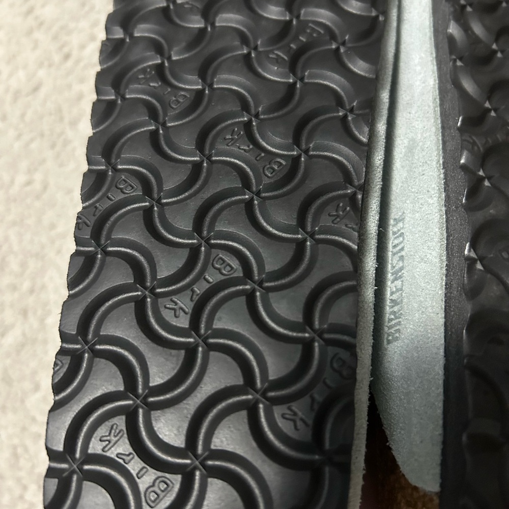 Birkenstock Arizona Soft Footbed Sandals - Women's Pure Sage Suede size 37 (6) - Picture 4 of 6